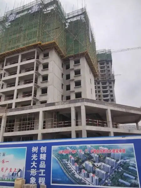 山水嘉园工程进度