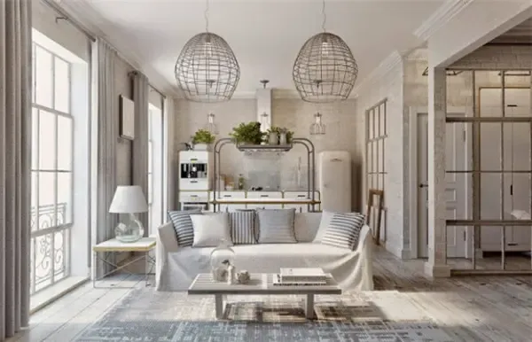 小户型装修也能如此大气 充满了创意的装饰且具有非常青春动感的风格