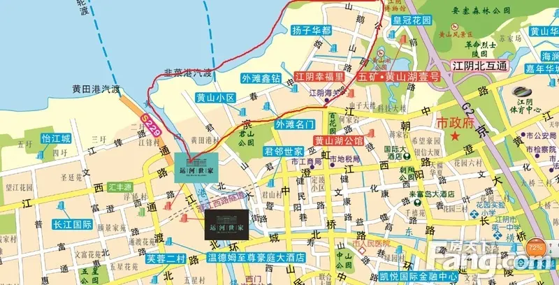 江阴各小学对口学区