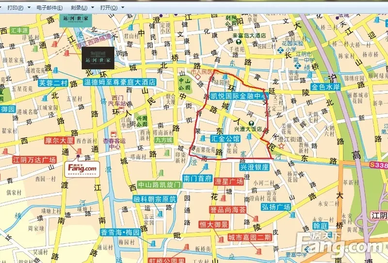 江阴各小学对口学区