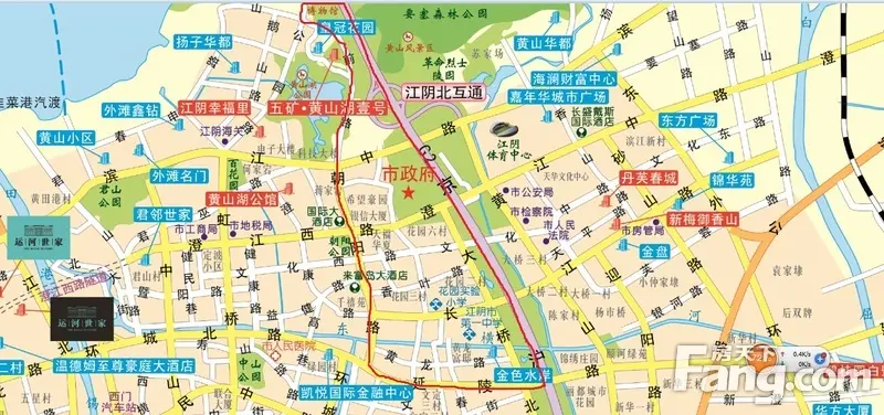 江阴各小学对口学区