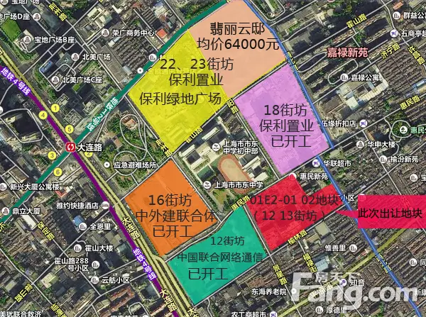 杨浦滨江今年首幅宅地明日开拍 6房企土拍市场再见