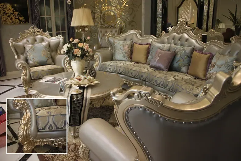 伊莎美伦伯爵系列为新古典简欧风格家具,采用可塑性强,加工性能好的