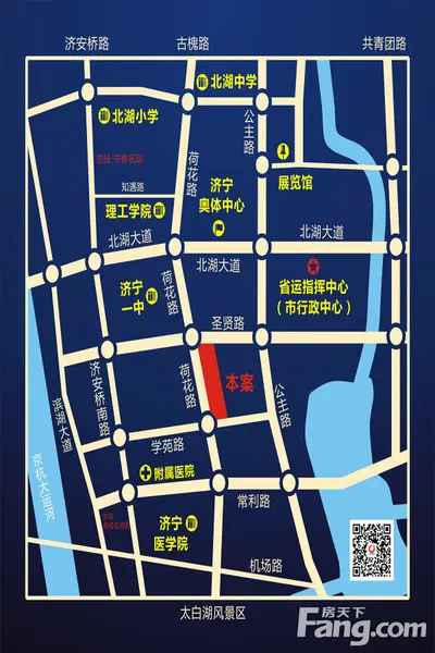 区位图