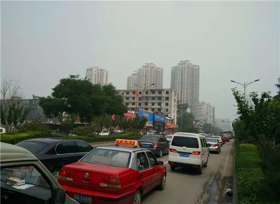 体育西路改造实况