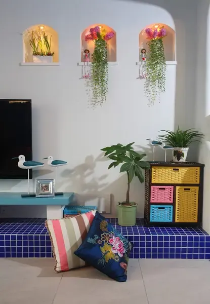 把绿色带回家 植物也要贴墙上