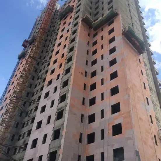 眼见为实 御融公馆外墙保温火热施工中-包头新房网-房天下