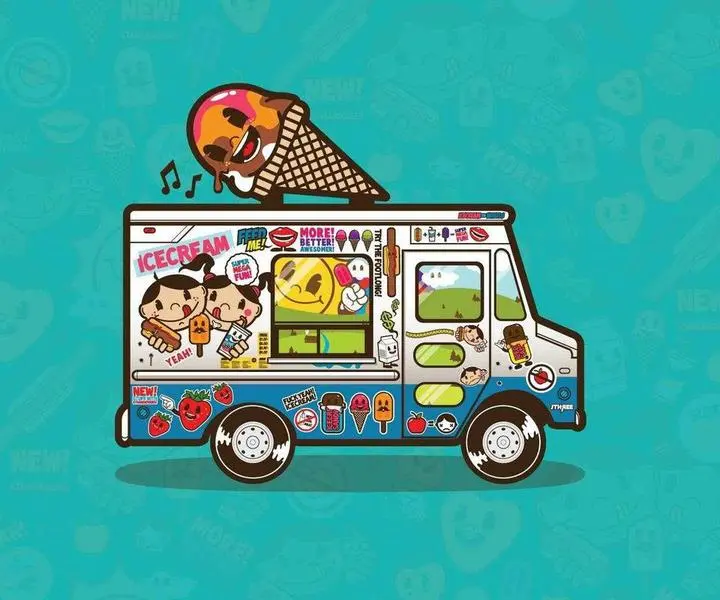 业主专享之社区冰淇淋车服务