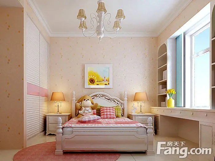 儿童房装修设计比较有讲究,儿童房装修设计除了可以设计为传统的装修