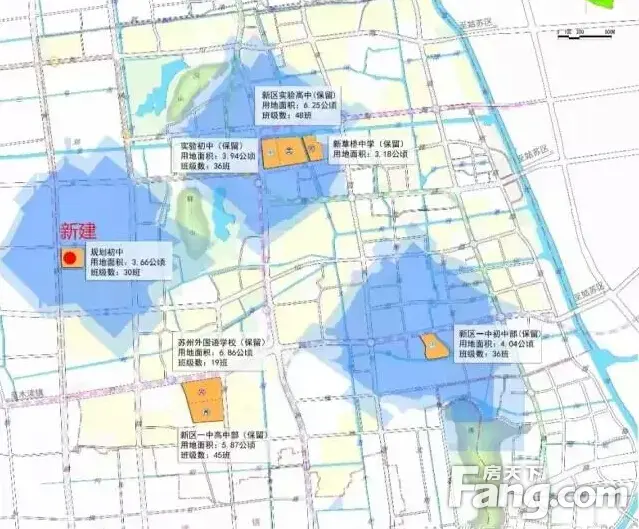 新区将新建39所 8处城市公园