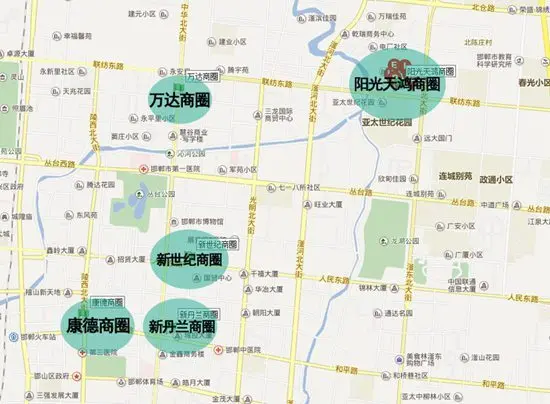抱大腿不如抱商圈 看看邯郸那些热门商圈楼盘
