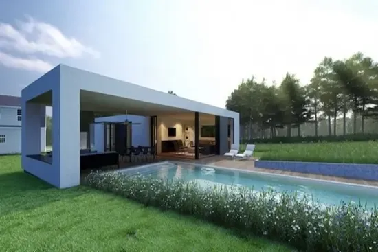 时尚极简别墅效果图 给你不一样的别墅设计感_房产资讯-广州房天下