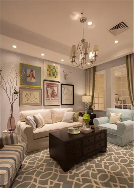 35张小户型客厅装修效果图清新简约风格正流行