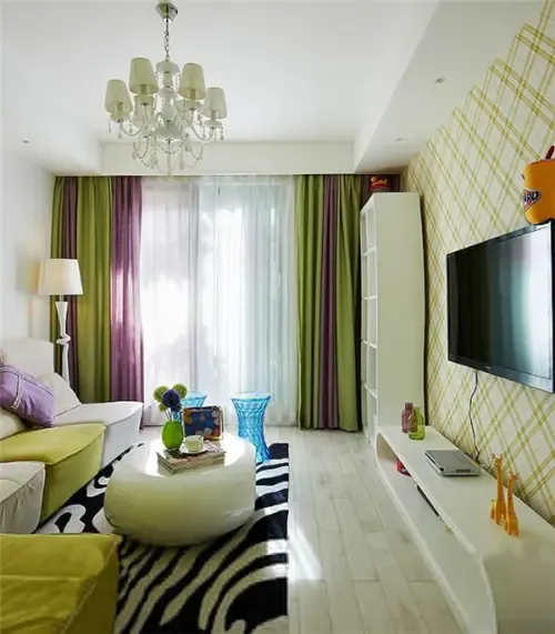 经典小户型装修客厅实景图2015大全新版玲珑小客厅惹人爱