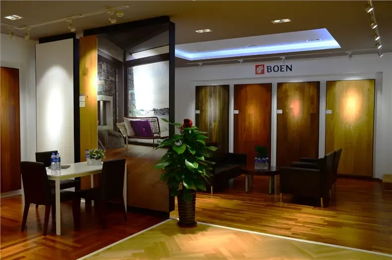 小编逛店:boen地板 贴近自然善待原料