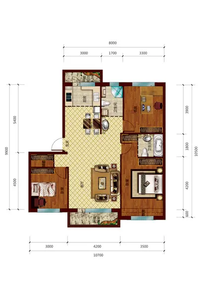 新星宇之新观邸户型图