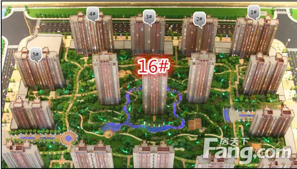 楼栋示意图