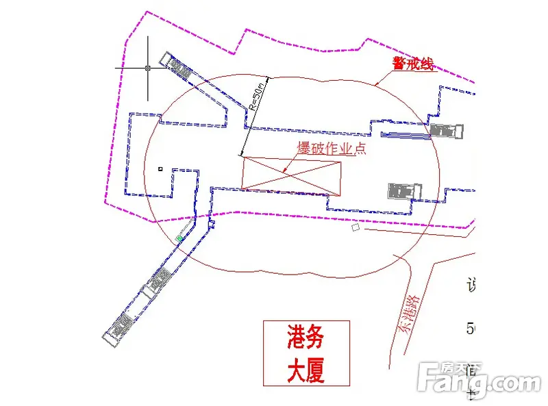 轨道交通1号线、2号线爆破作业 交通临时管制（图）