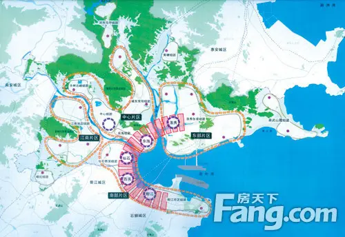 泉州环湾经济带初具规模 区域楼市百花群芳