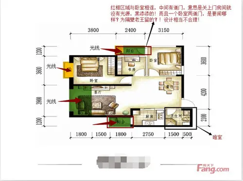 反面户型