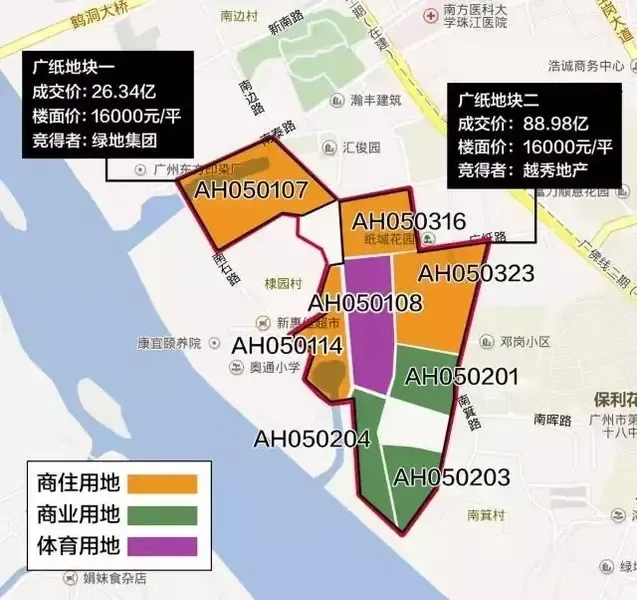 广纸地块
