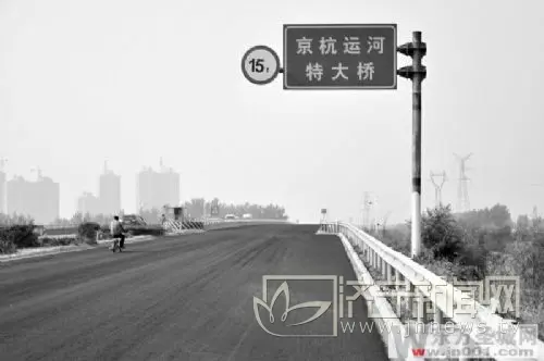 105国道京杭运河大桥通行