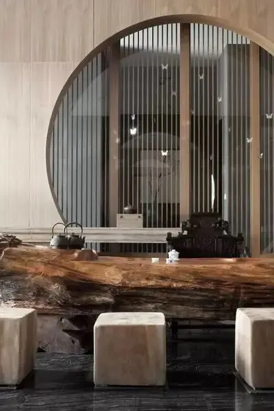 39款古色古香的迷你茶室装修效果图享受鸟语茶香