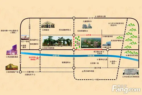 保定楼盘 宝石花园