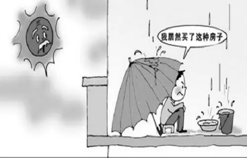 二手房 下雨之后的弊端显现