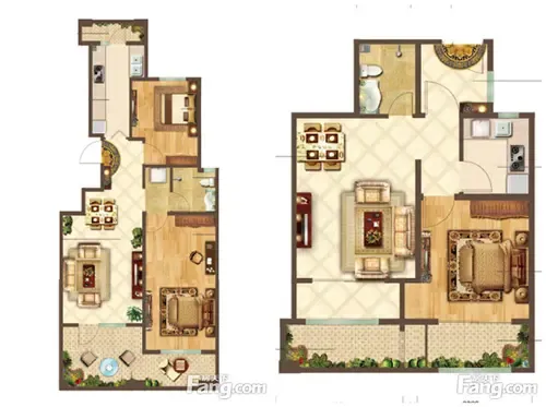 22㎡两室两厅a户型团购房源户型图:活动时间:10月1日-10月30日花屿海