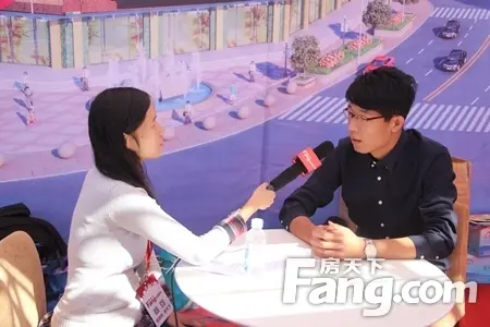 在水一方销售经理 高翼飞（来源：房天下）