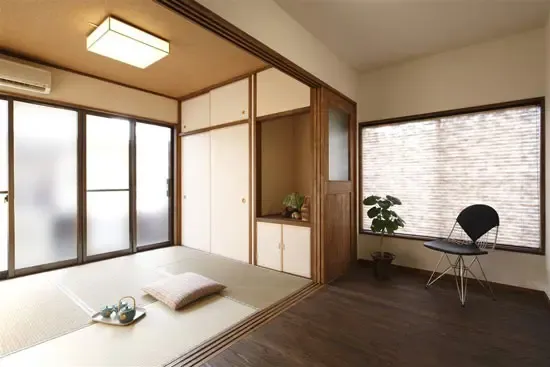 69平日式原木风小户型设计打造和谐美满两口之家