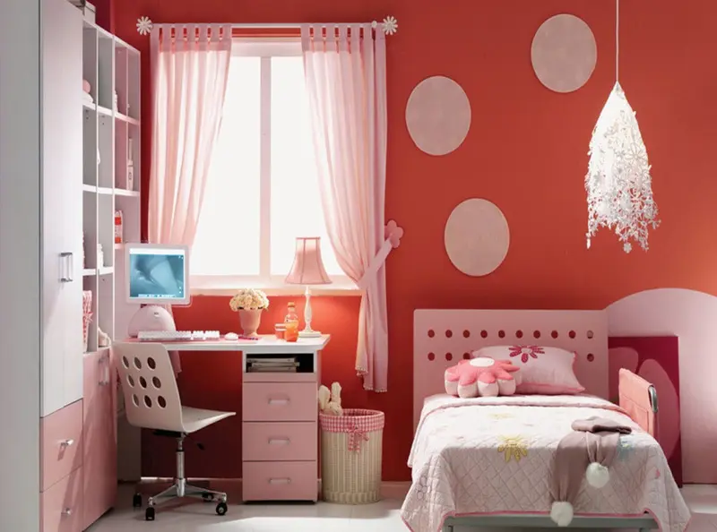 100款精美可爱小卧室儿童房装修效果图 儿童房装修色彩搭配技巧