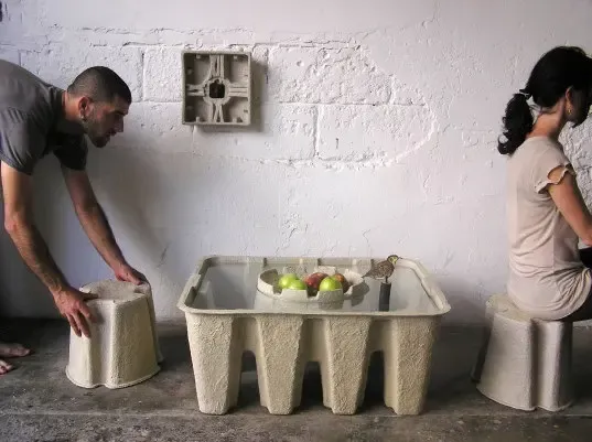 纸浆家具引领儿童环保家具新时代