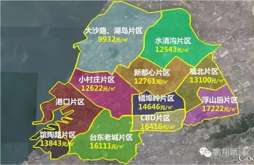 市北价格地图