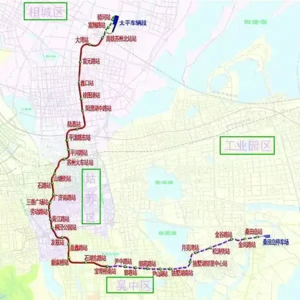 苏州轨交2号线延伸线4号线运营时间确定