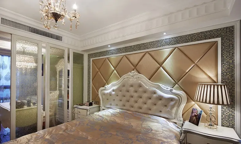 50款现代简约风格卧室床头软包背景墙装修效果图时尚与气质兼具