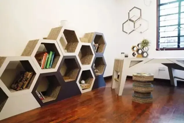 有了这样的书架,我一定会好好看书的