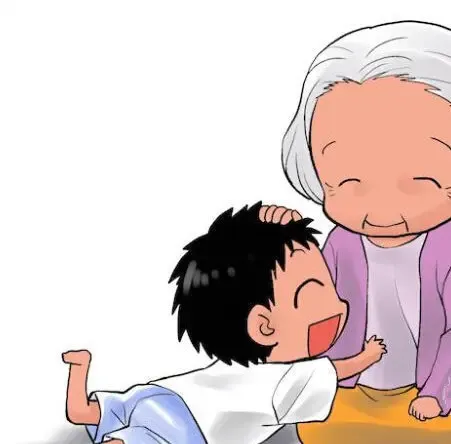从小被奶奶带大的孩子暖心瞬间