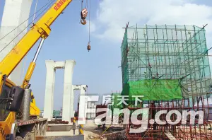 三环北路高架快速路建设“加速”