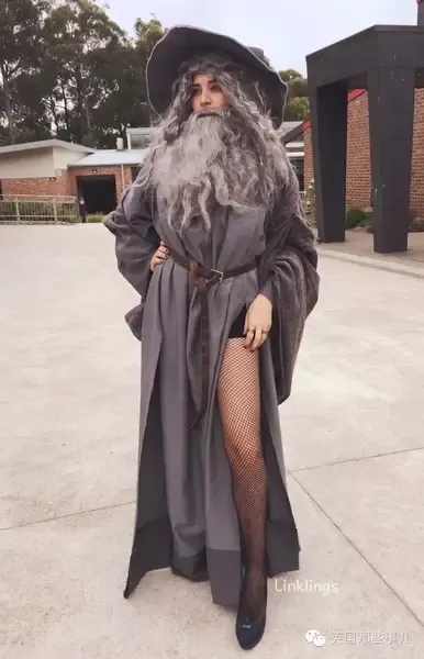 网袜加高跟鞋 史上性感甘道夫