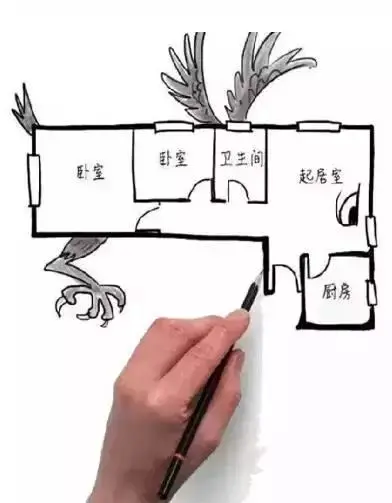 装修图解买房必知的房子户型禁忌知识 9种户型千万不能买