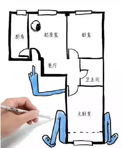 装修图解买房必知的房子户型禁忌知识 9种户型千万不能买