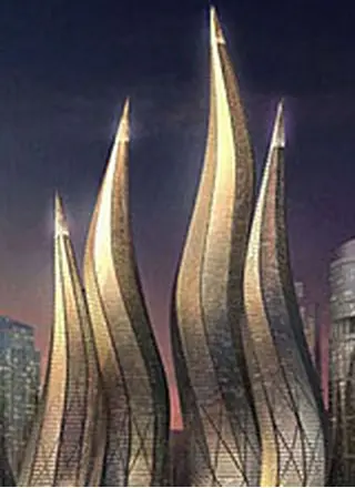迪拜鬼才建筑