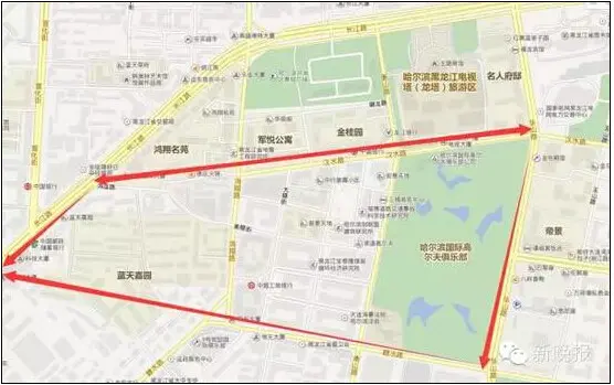 东起华山路，西至长江路，南起汉水路，北至赣水路合围区域。 