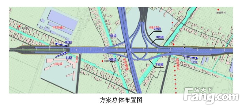 锡通高速南通西互通与长江高价衔接工程方案曝光