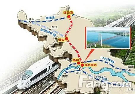 五峰山大桥预计本月开建 连淮扬镇铁路接轨苏南-扬州新房网-房天下