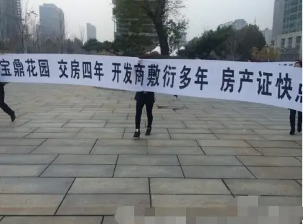 又是房产证!临沂市宝鼎花园业主上访维权