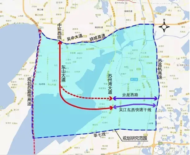苏州湾西隧道规划出炉有好房赶紧下手等
