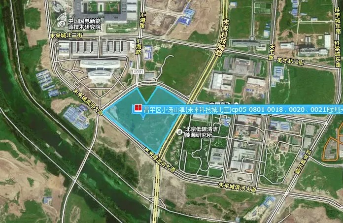 昌平区小汤山镇(未来科技城北区)cp05-0801-0011,0013,0015,0017地块